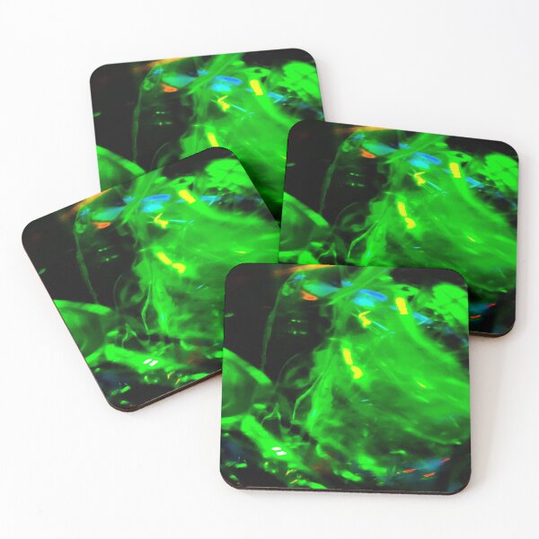 Item preview, Green Space Goo Pattern designed and sold by wildjellybeans.