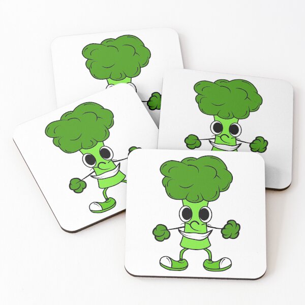 Item preview, Funny Broccoli Vegan Vegetable Illustration designed and sold by vineeth.
