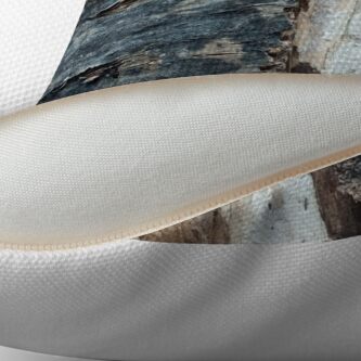 Alternate view of Log up close 1 Throw Pillow
