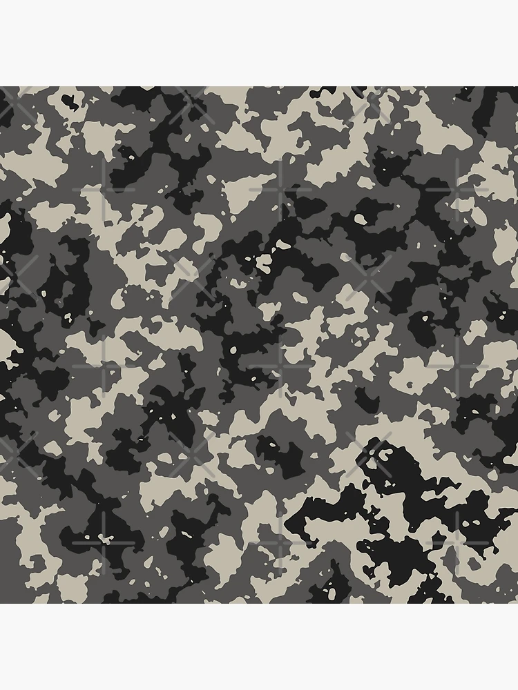 Army Camo Digital Seamless Patterns in Grey and Black Photographic Print  for Sale by ShopieHome