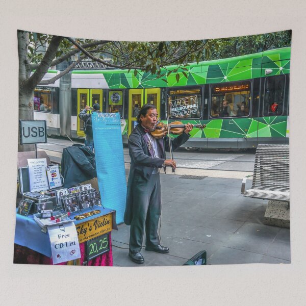 Item preview, Fiddler on Bourke Street designed and sold by Steven Jodoin.