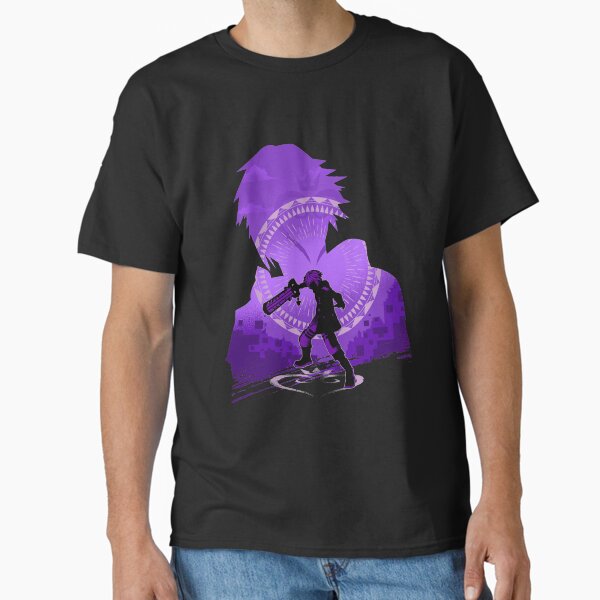 Vista previa del artículo con la obra «Silueta de Riku de llave espada», diseñado y vendido por Hypertwenty Designs.