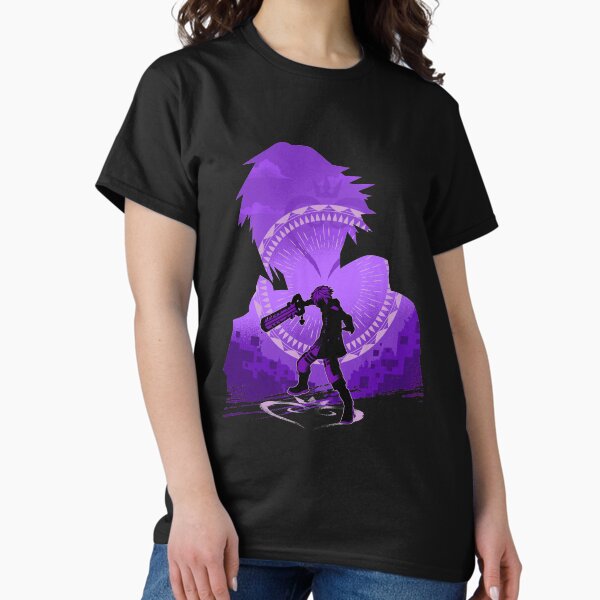 Vista previa del artículo con la obra «Silueta de Riku de llave espada», diseñado y vendido por Hypertwenty Designs.