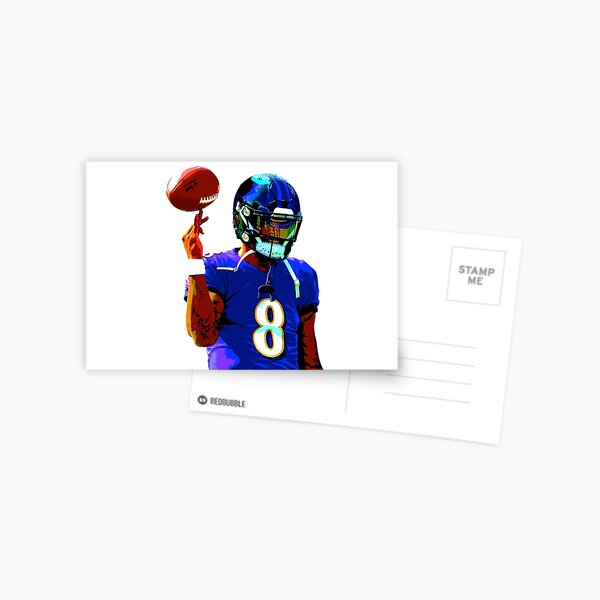  n Lamar Jackson & Michael Vick Poster Print, Wall Art