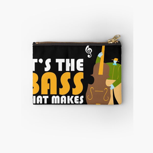Item preview, Cool Graphic Jazz Lovers Upright Bass Player design design designed and sold by Lisbob.