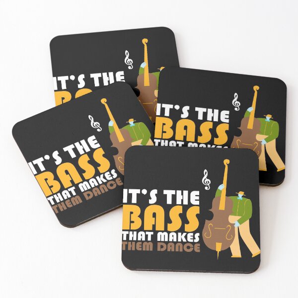 Item preview, Cool Graphic Jazz Lovers Upright Bass Player design design designed and sold by Lisbob.
