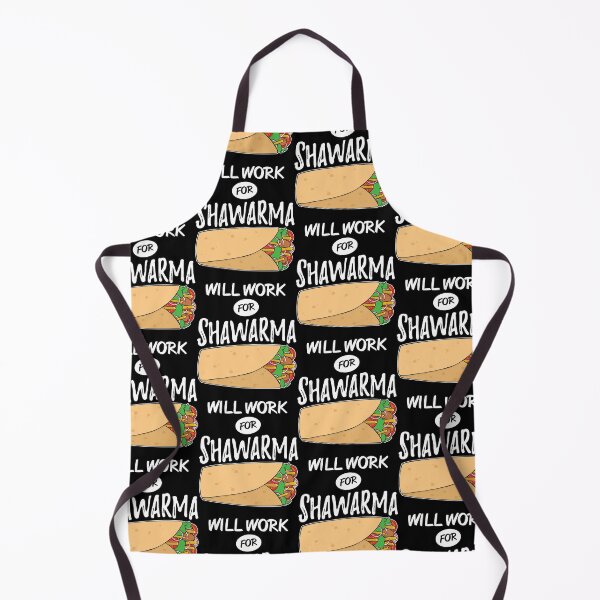 Item preview, Funny Arabic Food Will Work For Shawarma product designed and sold by jakehughes2015.