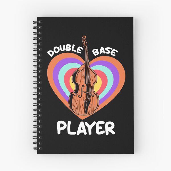 Item preview, Cool Graphic Jazz Lovers Upright Bass Player design print designed and sold by Lisbob.