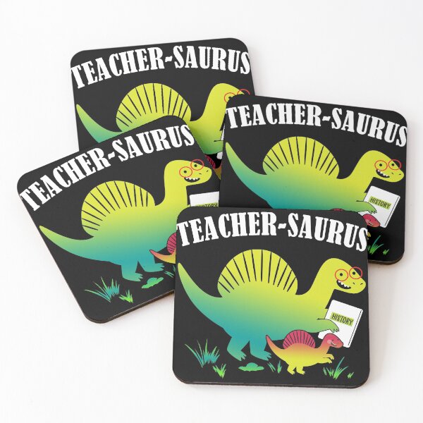 Item preview, Teacher-saurus Funny Dinosaur Teacher design T-Rex design graphic designed and sold by Lisbob.