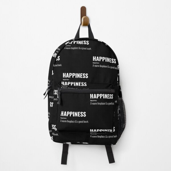 Item preview, Funny Happiness Definition Fireplace And Good Books product designed and sold by jakehughes2015.