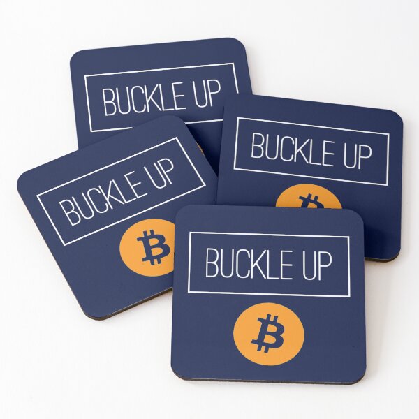 Aperçu de l'œuvre Bouclez votre ceinture (Bitcoin) créée et vendue par Bouzdesigns.