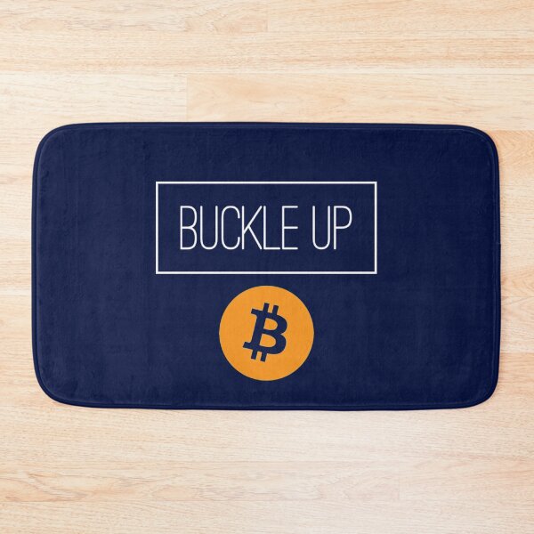 Item preview, Buckle up (Bitcoin) designed and sold by Bouzdesigns.