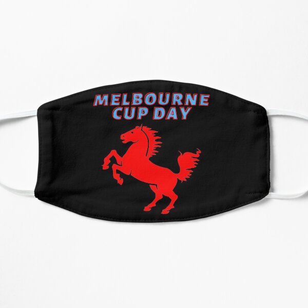 Melbourne Cup Day Flat Mask