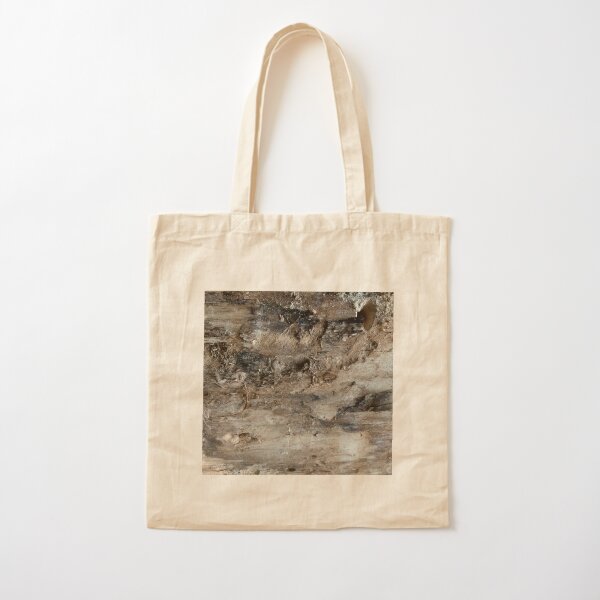log upclose 3 Cotton Tote Bag