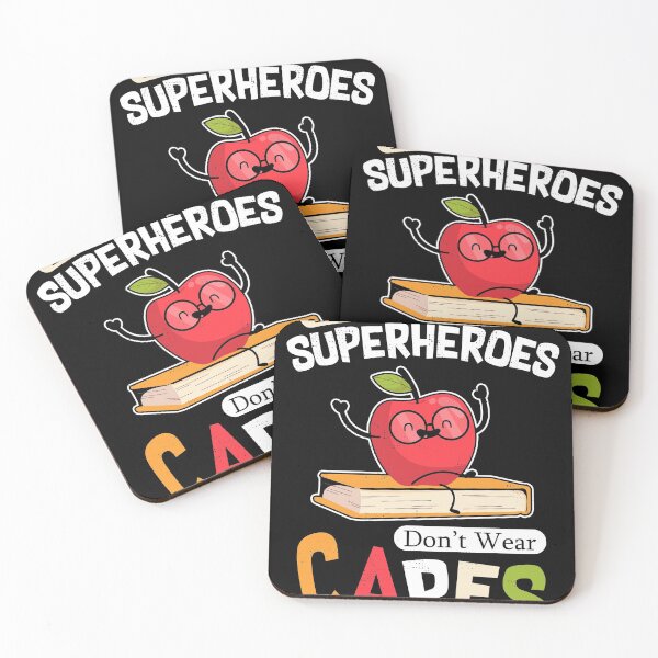 Item preview, Real Superheroes Don't Wear Capes Teacher design, Teaching T design designed and sold by Lisbob.