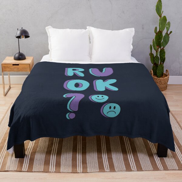 Item preview, R U OK? - cold colors designed and sold by Cat-designs.