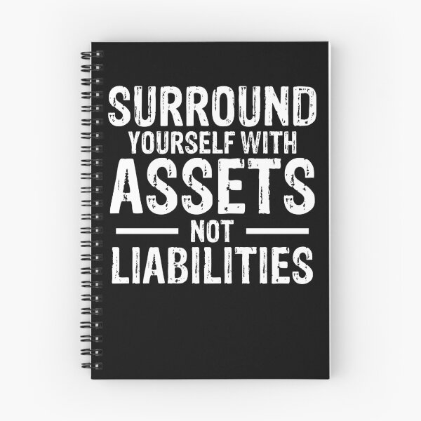 Item preview, Surround Yourself with Assets Not Liabilities, Accountants designed and sold by azmndesigns.