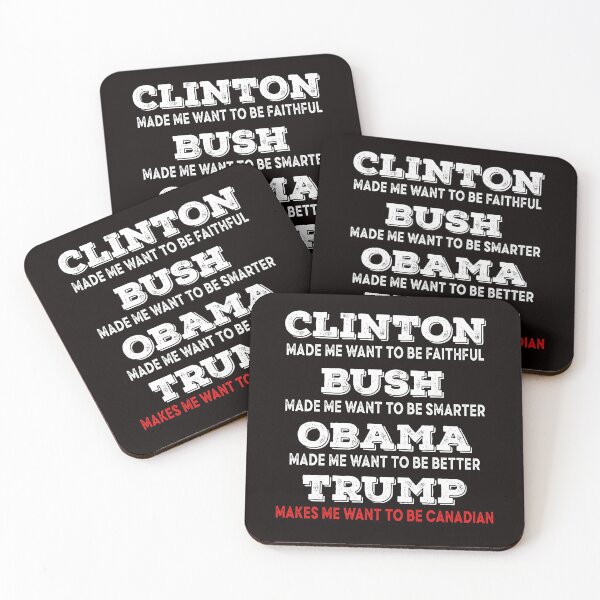 Item preview, Trump Makes Me Want To Be Canadian funny anti trump T-Shirt designed and sold by Majesticoo.