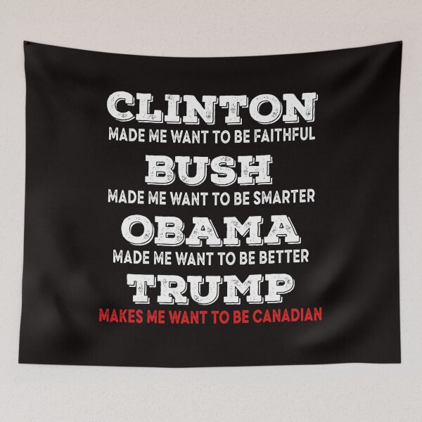 Item preview, Trump Makes Me Want To Be Canadian funny anti trump T-Shirt designed and sold by Majesticoo.