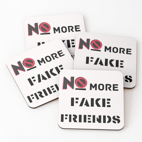 Item preview, No More Fake Friends designed and sold by Quadghouls.