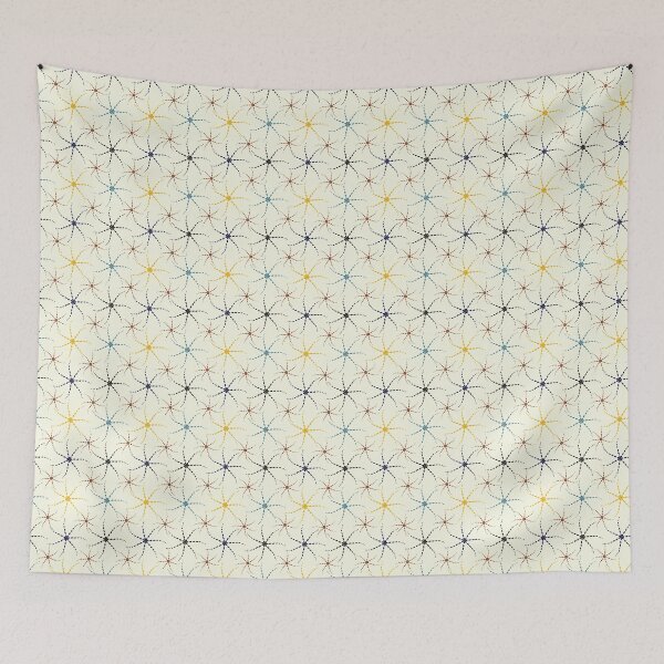 Item preview, starfish shaped surface pattern design designed and sold by hutofdesigns.