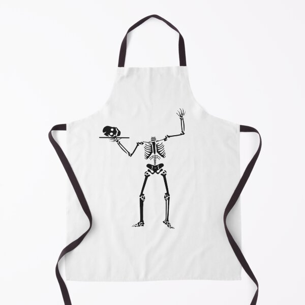 Item preview, Skeleton, waiter's skeleton, chef's skeleton designed and sold by Fashion-n-trend.