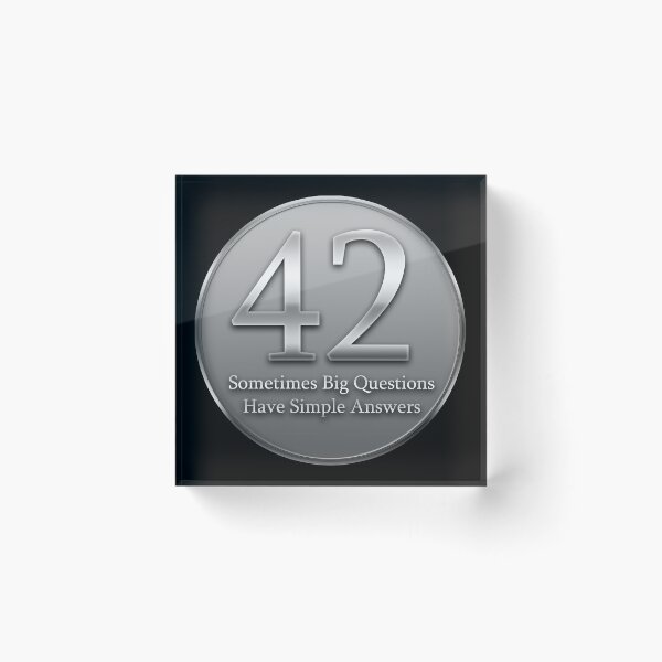 Item preview, 42 designed and sold by Joshua Rayfield.