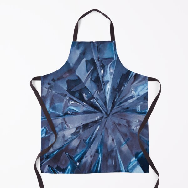 Item preview, Blue Winter Glass Crystal Pattern designed and sold by wildjellybeans.