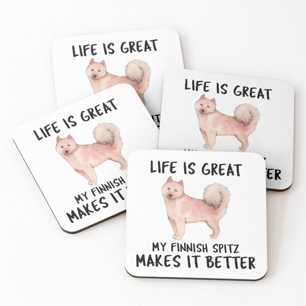 Item preview, Life Is Great My Finnish Spitz Makes It Better designed and sold by YourEssentials.