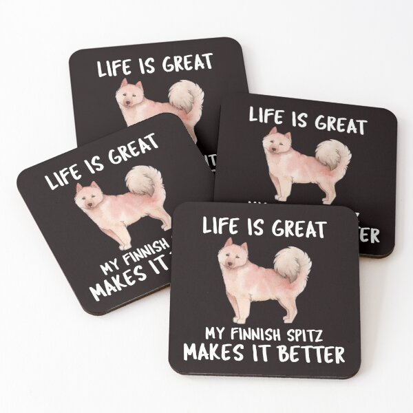 Item preview, Life Is Great My Finnish Spitz Makes It Better designed and sold by YourEssentials.