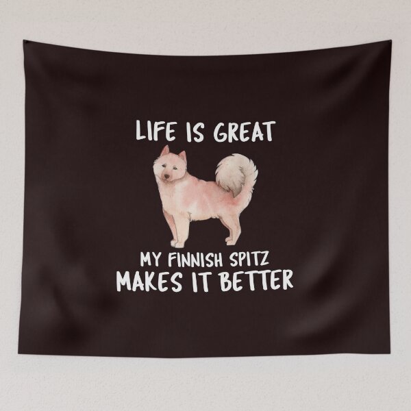Item preview, Life Is Great My Finnish Spitz Makes It Better designed and sold by YourEssentials.