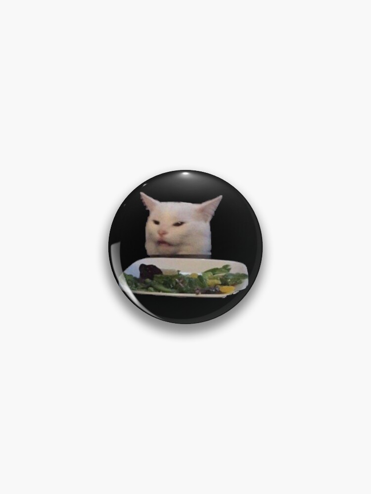 Angry Cat Meme Pin