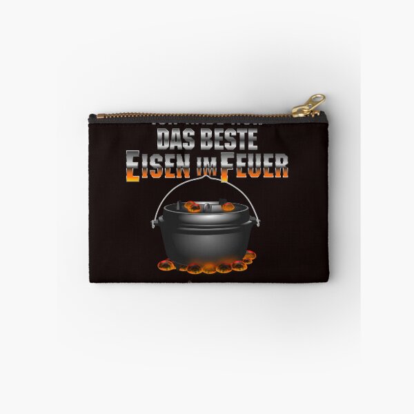 Item preview, Dutch Oven iron in the fire designed and sold by Spassprediger.