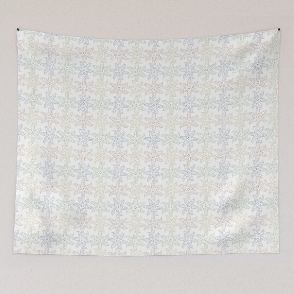 Item preview, starfish shaped surface pattern design designed and sold by hutofdesigns.