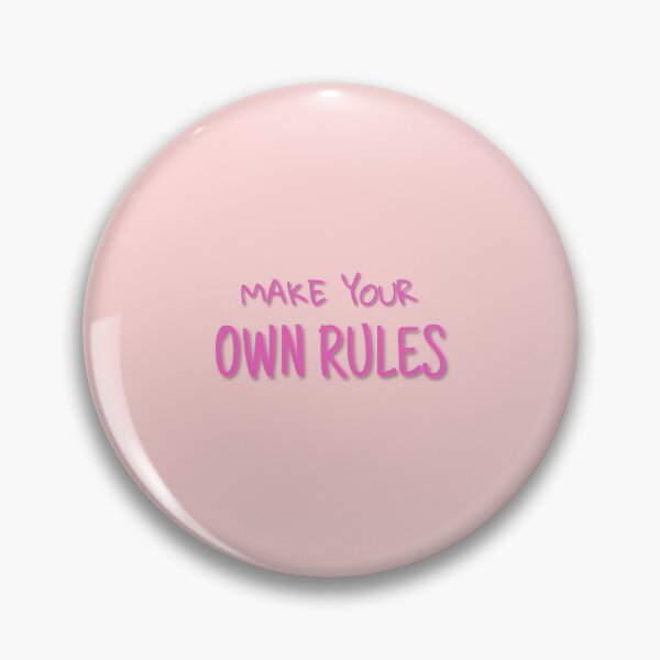 Item preview, Make your own rules designed and sold by Mermaidssparkle.