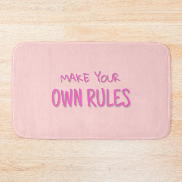 Item preview, Make your own rules designed and sold by Mermaidssparkle.