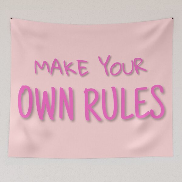 Item preview, Make your own rules designed and sold by Mermaidssparkle.