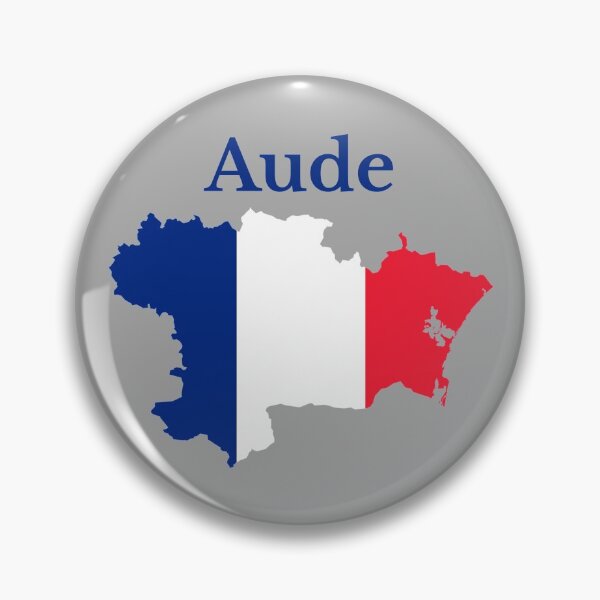 Item preview, Aude Map, France, French Department designed and sold by marosharaf.