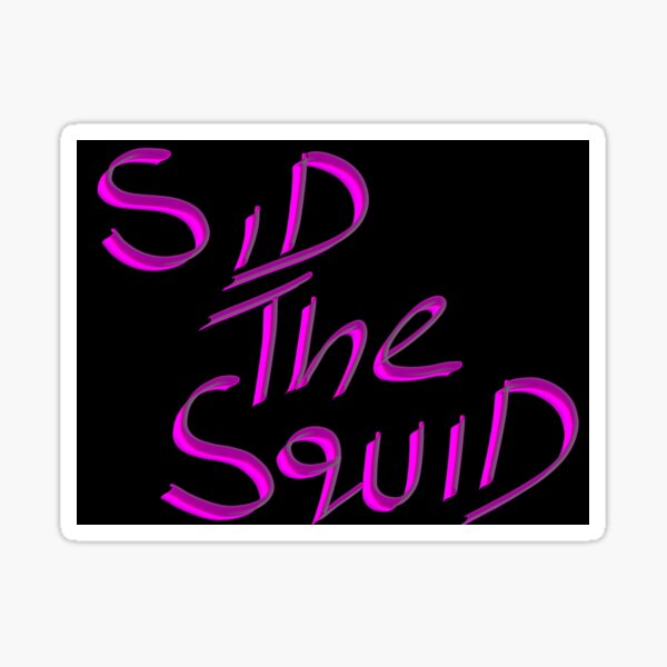 Item preview,  SID the SQUID - colour variant 1 designed and sold by SIDphotography.