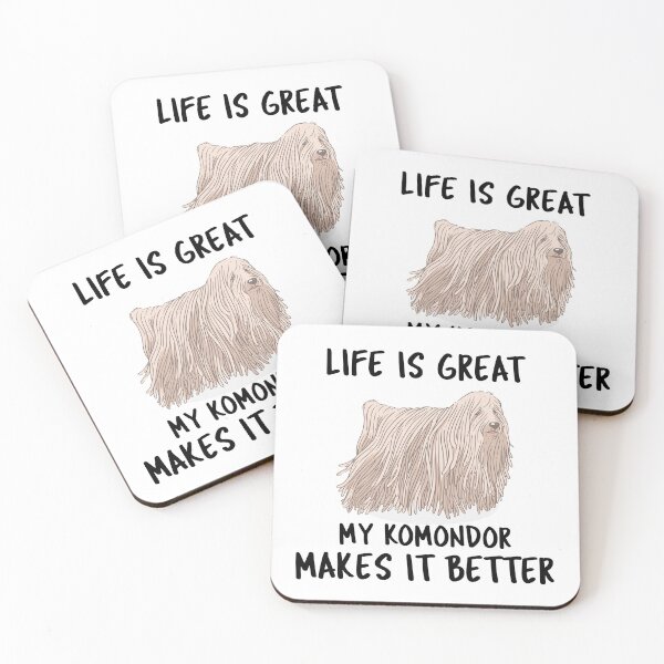 Item preview, Life Is Great My Komondor Makes It Better designed and sold by YourEssentials.