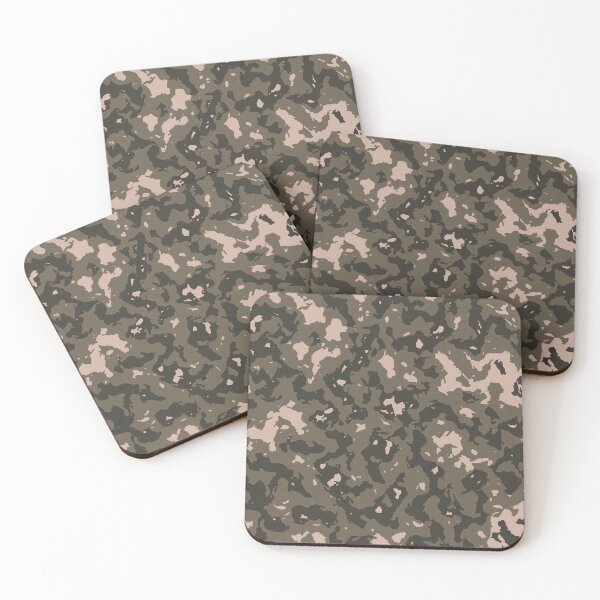Item preview, Army Camo Palette Knife Camouflage Patterns in Green, Gray and Black designed and sold by ShopieHome.