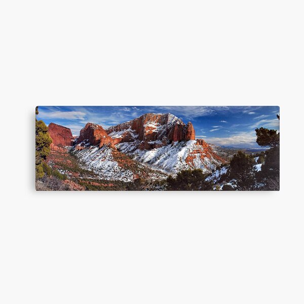 A view of Kolob Canvas Print