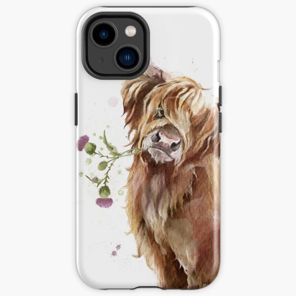 Highland Cow iPhone Tough Case