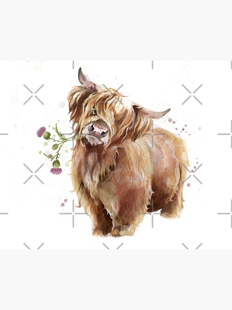 Discover Highland Cow Premium Matte Vertical Poster