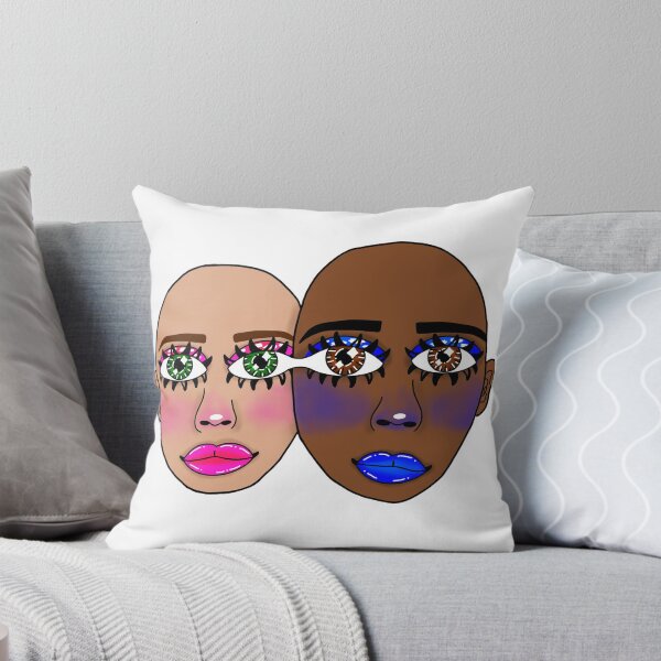 Item preview, Trippy Faces Connected With Eyes designed and sold by VincentNiek.