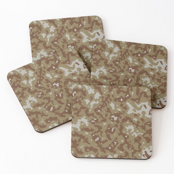 Item preview, Desert Camo Palette Knife Camouflage Patterns in Green, Brown and Sand designed and sold by ShopieHome.