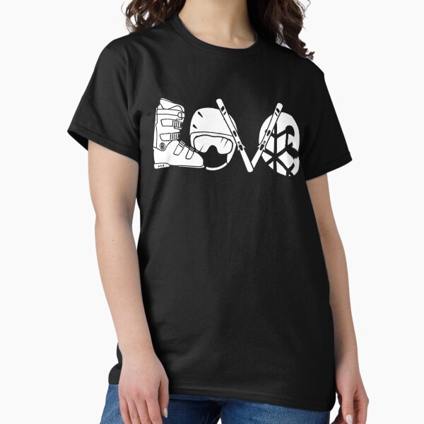 Item preview, Skiing Love designed and sold by GeniusDesignArt.