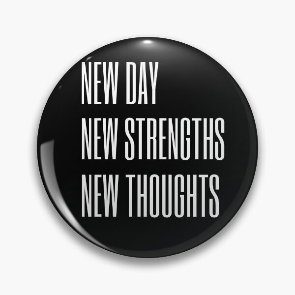Item preview, POSITIVE MESSAGE: NEW DAY NEW STRENGTHS NEW THOUGHTS designed and sold by Skeelo702.