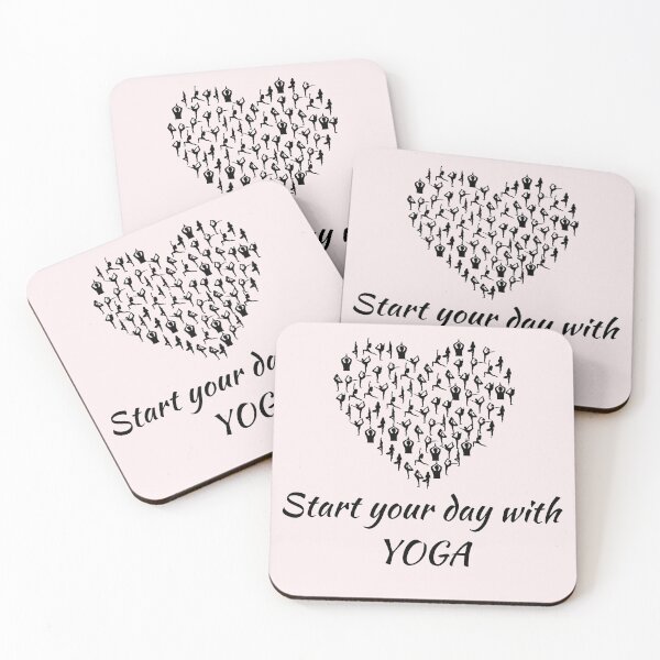 Item preview, Start your day with yoga. designed and sold by vibrants-Design.