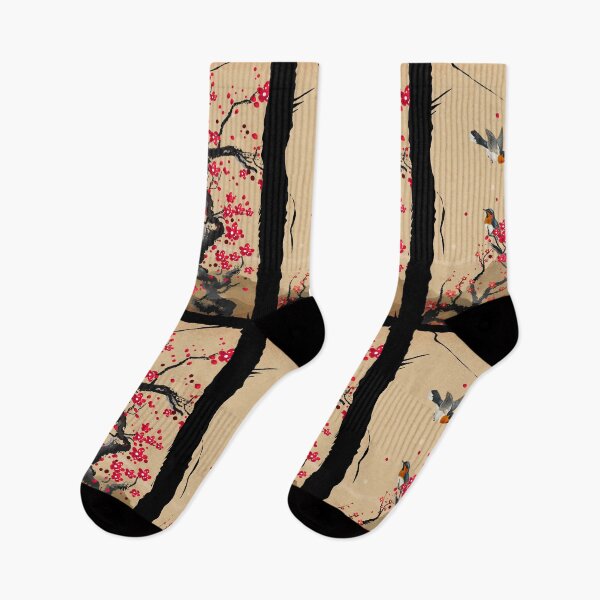 Item preview, Japanese Woodblock Inspired Retro Vintage Art Design designed and sold by NomYen ..